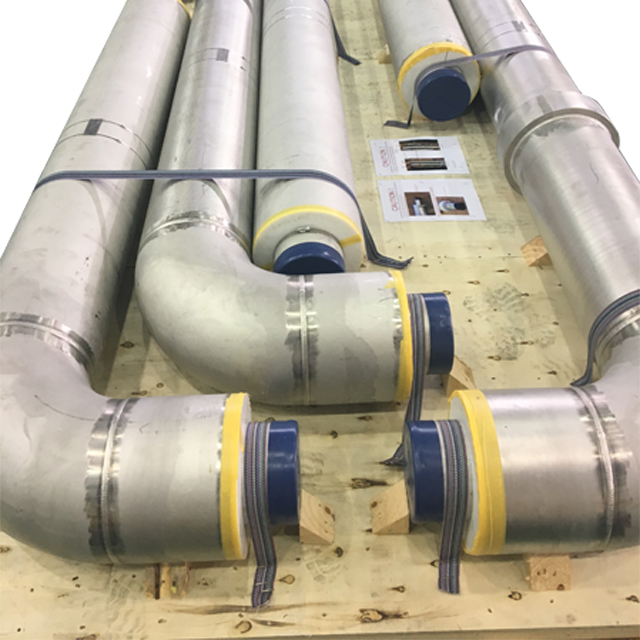 Vacuum Welding Insulated Jacket LNG